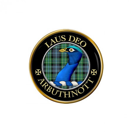 Arbuthnott Scottish Clan Crest Pin Badge