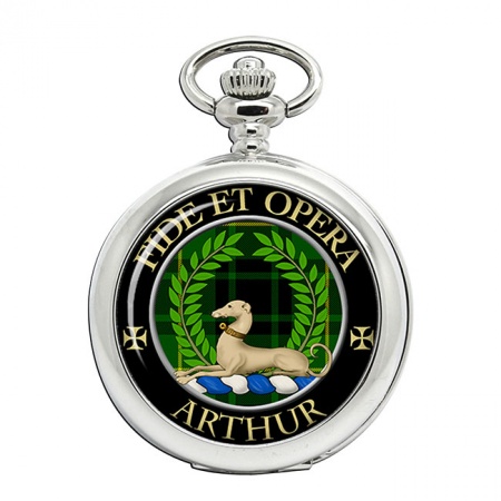 Arthur Modern Scottish Clan Crest Pocket Watch