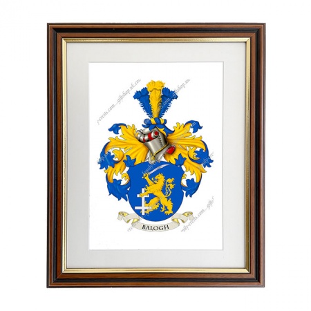 Balogh (Hungary) Coat of Arms Framed Print