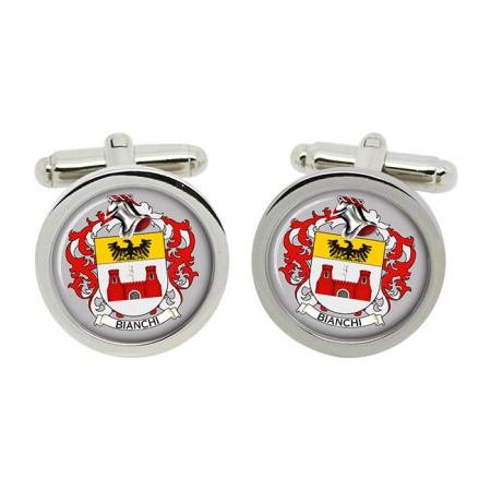 Bianchi (Italy) Coat of Arms Cufflinks