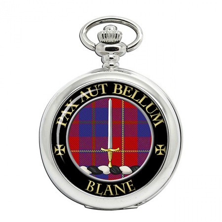 Blane Scottish Clan Crest Pocket Watch