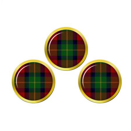 Boyd Scottish Tartan Golf Ball Markers