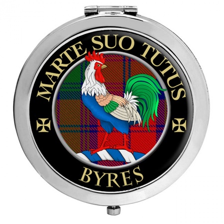 Byres Scottish Clan Crest Compact Mirror