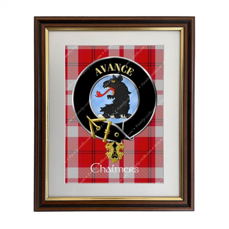Chalmers Scottish Clan Crest Framed Print