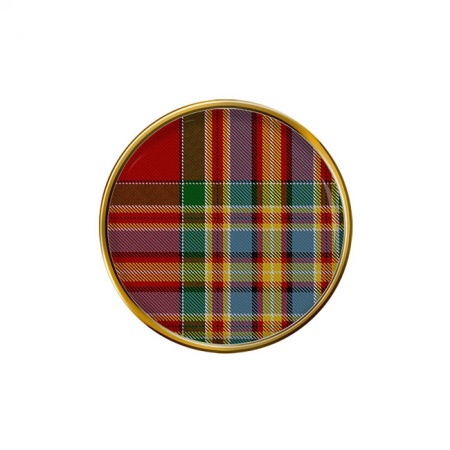 Chattan Scottish Tartan Pin Badge