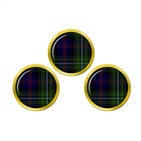 Clark Scottish Tartan Golf Ball Markers