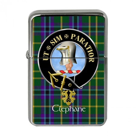 Clephane Scottish Clan Crest Flip Top Lighter