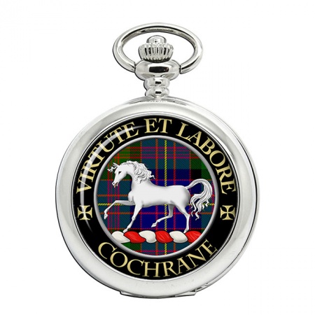 Cochrane Scottish Clan Crest Pocket Watch