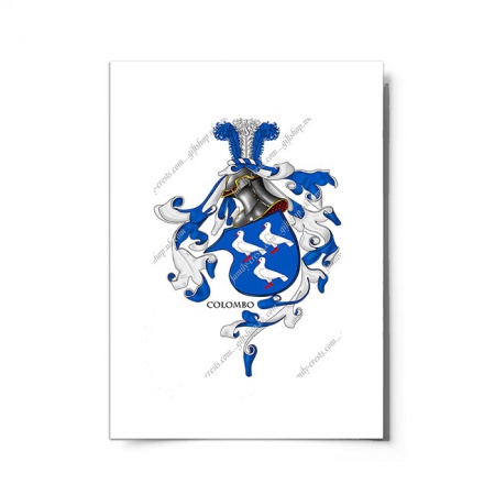 Colombo (Italy) Coat of Arms Print