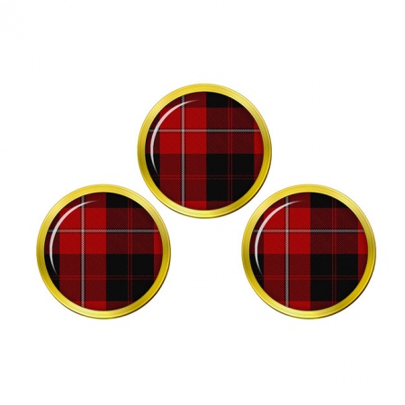 Cunningham Scottish Tartan Golf Ball Markers