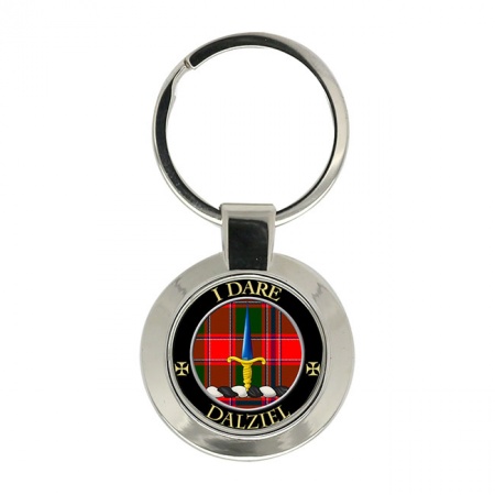 Dalziel Scottish Clan Crest Key Ring