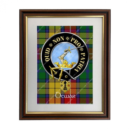 Dewar Scottish Clan Crest Framed Print