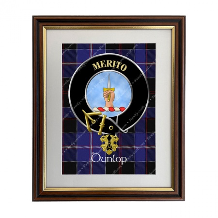 Dunlop Scottish Clan Crest Framed Print