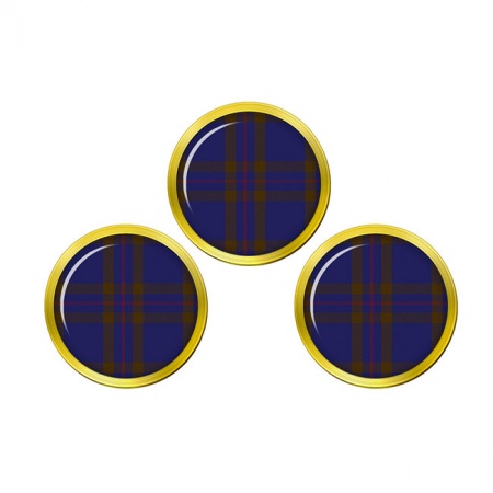 Eliott Scottish Tartan Golf Ball Markers