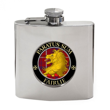 Fairlie Scottish Clan Crest Hip Flask