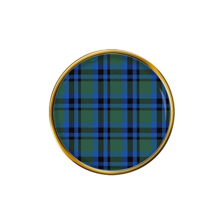 Falconer Scottish Tartan Pin Badge