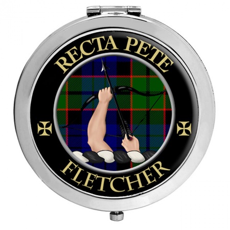 Fletcher of Dunans Scottish Clan Crest Compact Mirror
