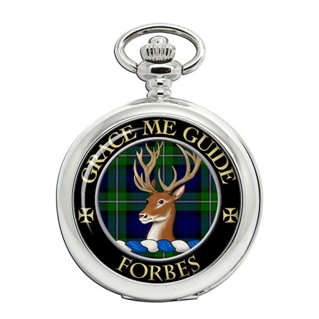 Forbes Scottish Clan Crest Pocket Watch