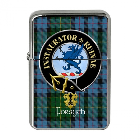 Forsyth Scottish Clan Crest Flip Top Lighter