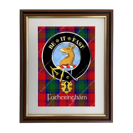 Fotheringham Scottish Clan Crest Framed Print