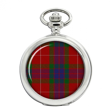 Fraser Scottish Tartan Pocket Watch