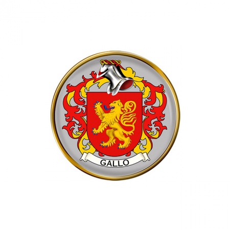 Gallo (Italy) Coat of Arms Pin Badge