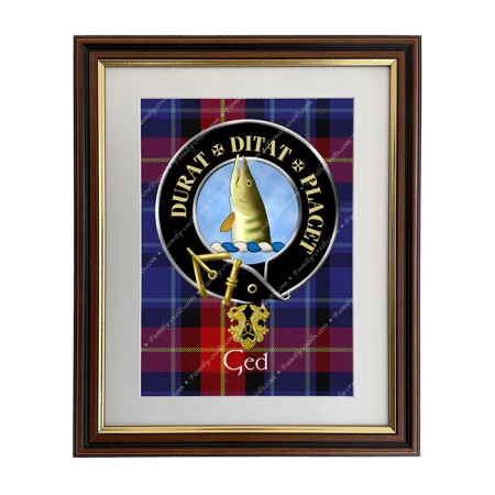 Ged Scottish Clan Crest Framed Print