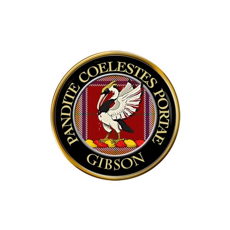 Gibson Scottish Clan Crest Pin Badge
