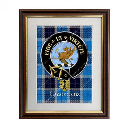 Gladstains Scottish Clan Crest Framed Print