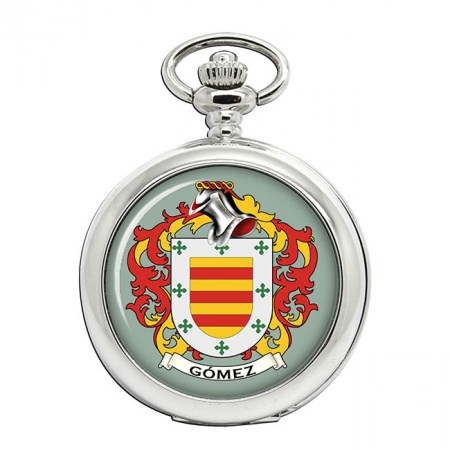 Gomez (Spain) Coat of Arms Pocket Watch