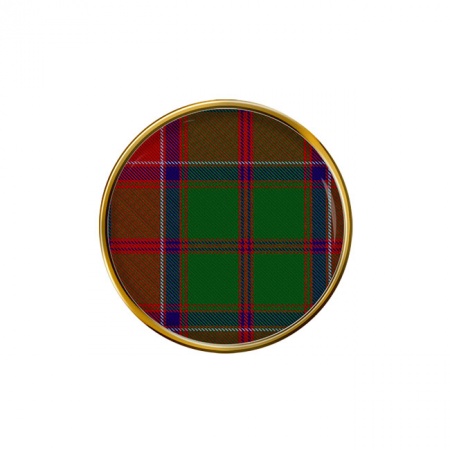 Grant Scottish Tartan Pin Badge