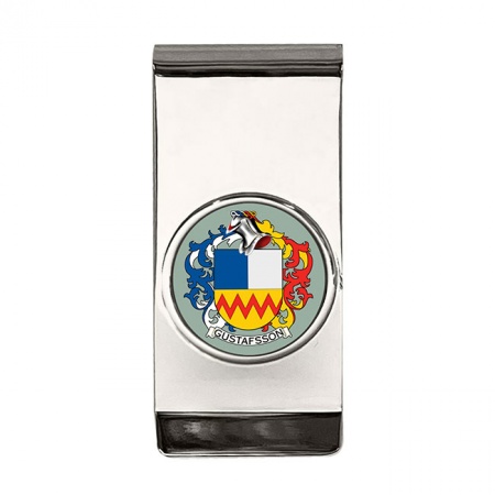 Gustafsson (Sweden) Coat of Arms Money Clip