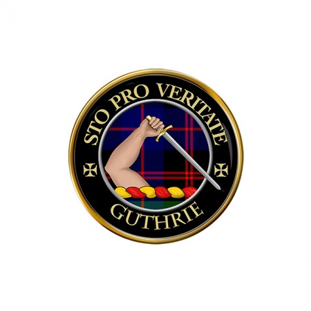 Guthrie Scottish Clan Crest Pin Badge