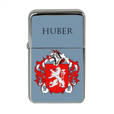 Huber (Swiss) Coat of Arms Flip Top Lighter