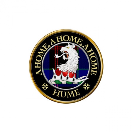 Hume Scottish Clan Crest Pin Badge