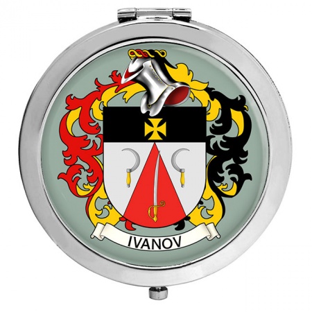 Ivanov (Russia) Coat of Arms Compact Mirror