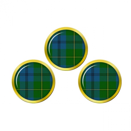 Johnston Scottish Tartan Golf Ball Markers