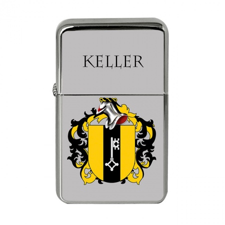 Keller (Swiss) Coat of Arms Flip Top Lighter