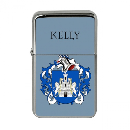 Kelly (Ireland) Coat of Arms Flip Top Lighter