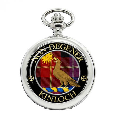Kinloch Scottish Clan Crest Pocket Watch