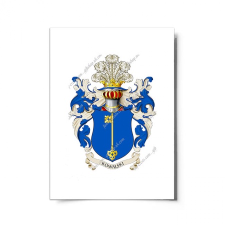 Kowalski (Poland) Coat of Arms Print