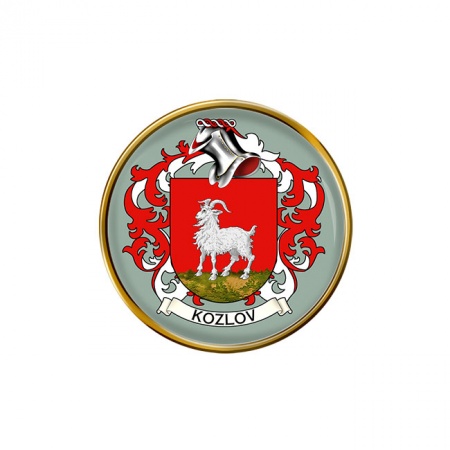 Kozlov (Russia) Coat of Arms Pin Badge