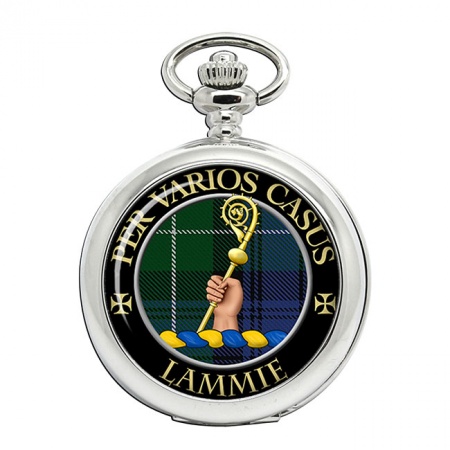 Lammie Scottish Clan Crest Pocket Watch