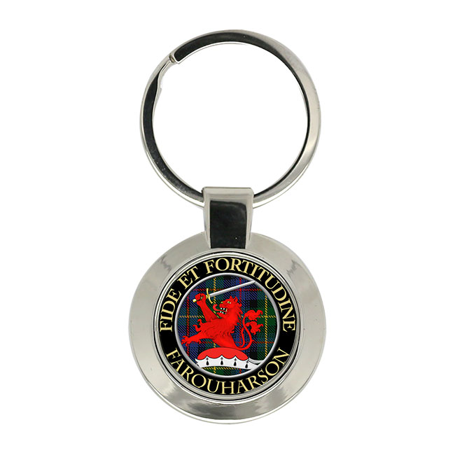 Farquharson Scottish Clan Crest Key Ring