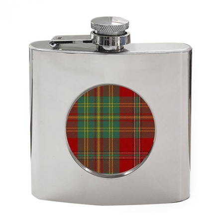 Leask Scottish Tartan Hip Flask