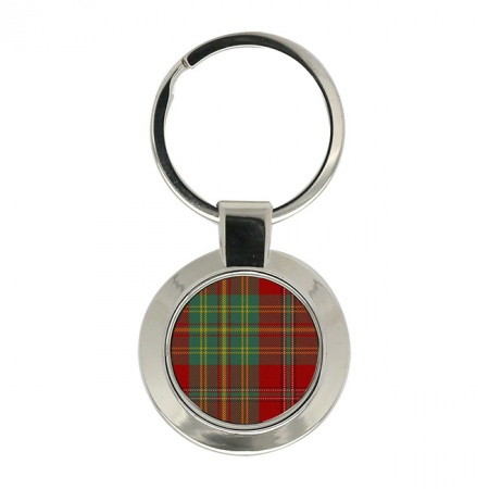 Leask Scottish Tartan Key Ring