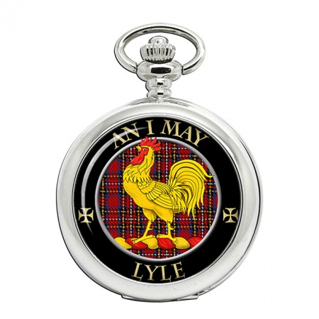 Lyle Scottish Clan Crest Pocket Watch