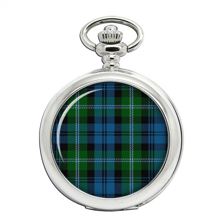 Lyon Scottish Tartan Pocket Watch