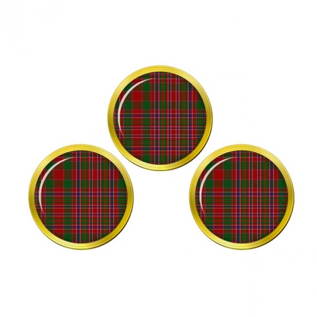 MacAlister Scottish Tartan Golf Ball Markers
