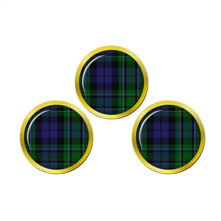 MacCallum Scottish Tartan Golf Ball Markers
